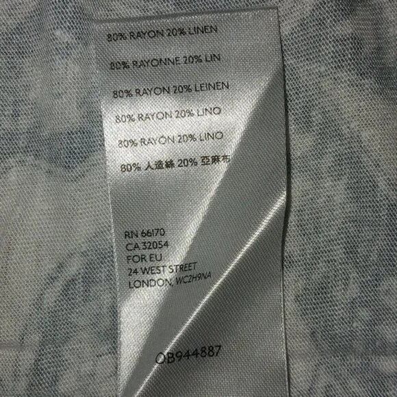 Free People Mimi Gray Linen Halter Sleeveless Tunic Top - Picture 7 of 7